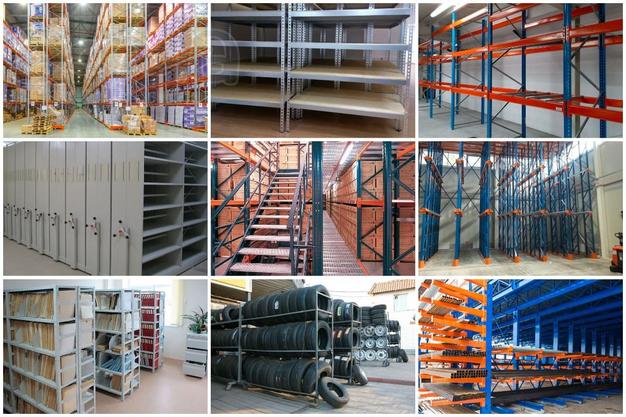 Закупаем среднегрузовые стеллажи, стеллажи-консоли и лёгкие стеллажи